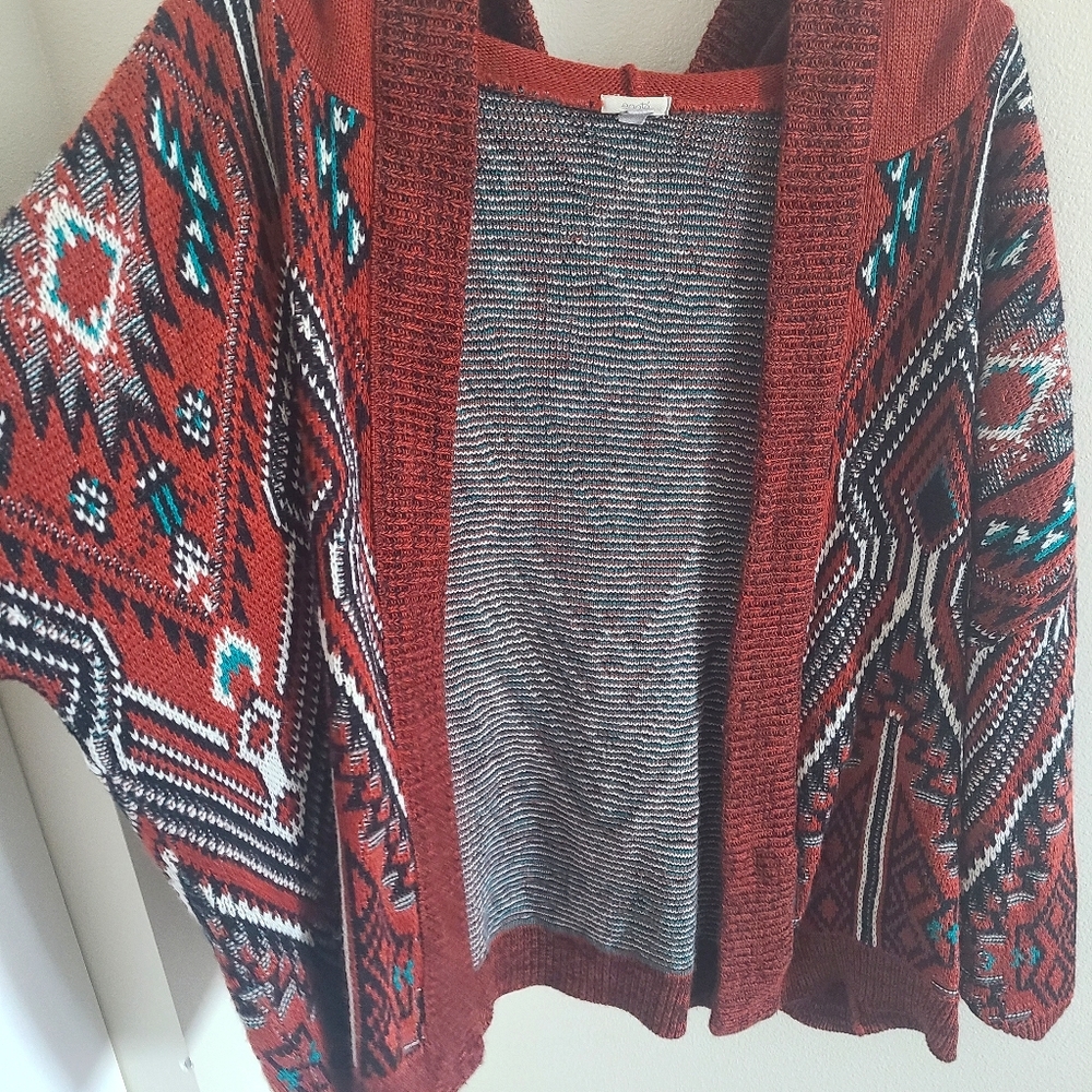 Unque Cardigan with Hood!